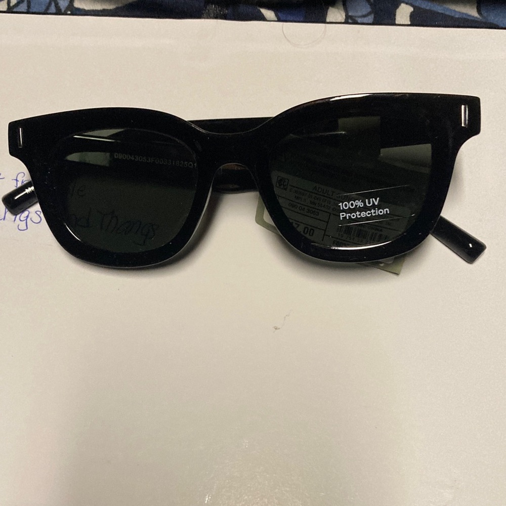 Good Fellow Classic Black Sunglasses with UV Protection